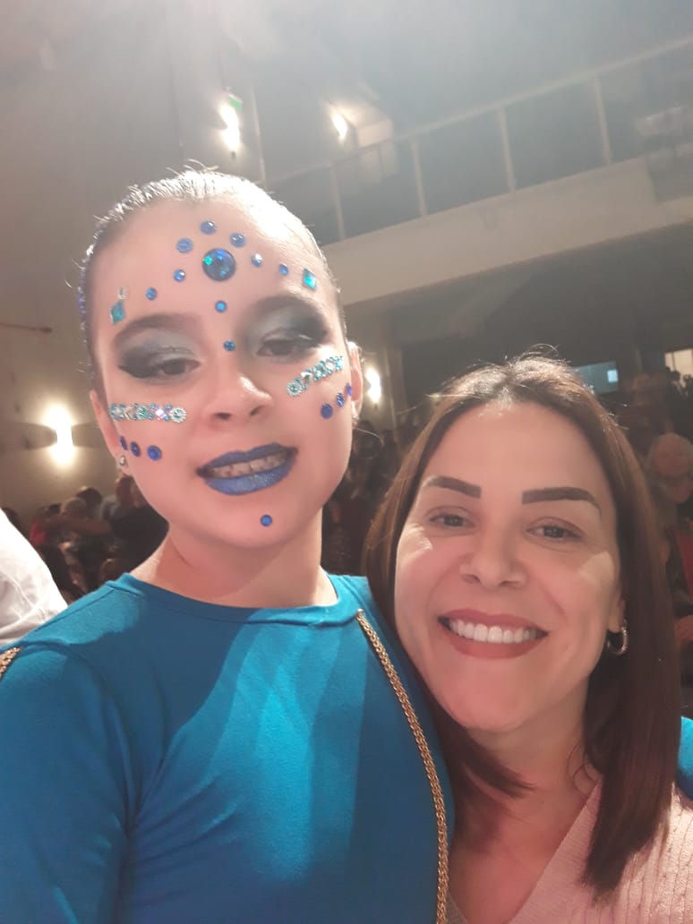 Érica Collin – aluna de jazz infanto-juvenil