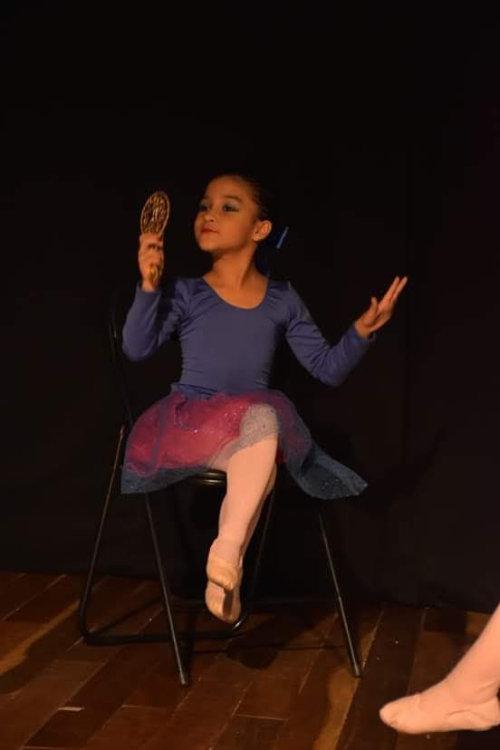 Júlia Freitas – aluna de ballet infantil