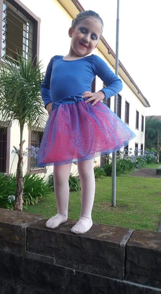 Rafaela Cristóvão Madruga – aluna de ballet infantil